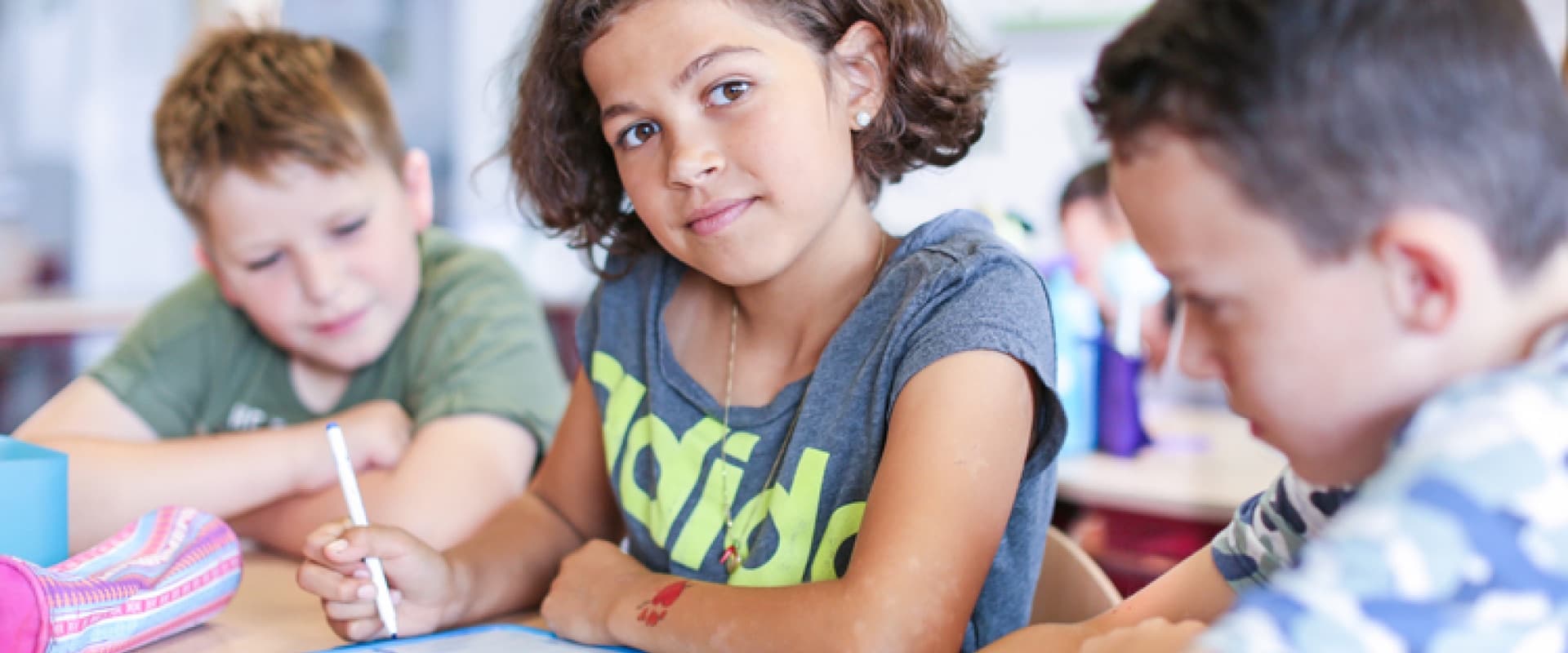 Leerlingen werken met Nieuwsbegrip in de klas