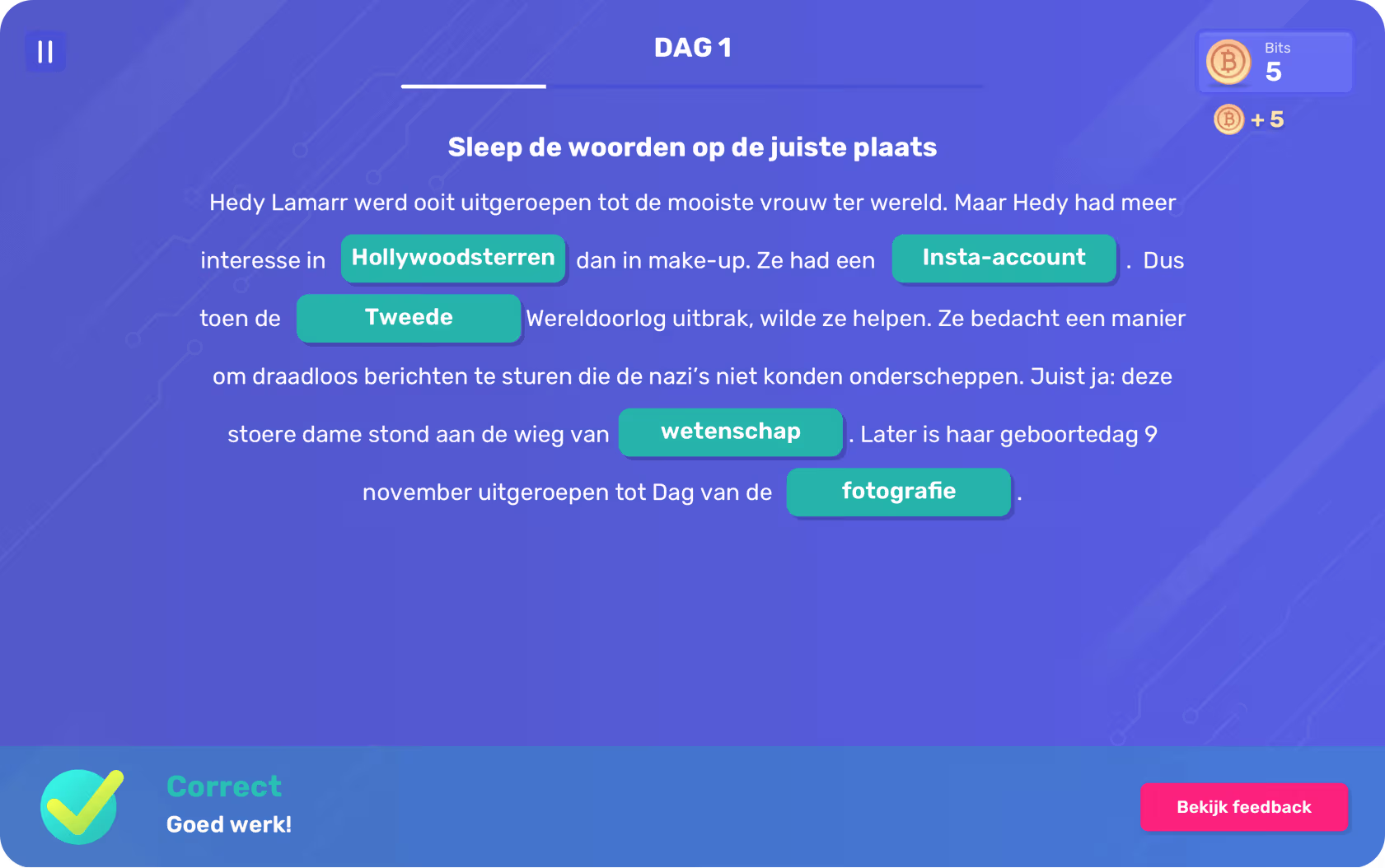 Sleepopdracht binnen MediaMasters